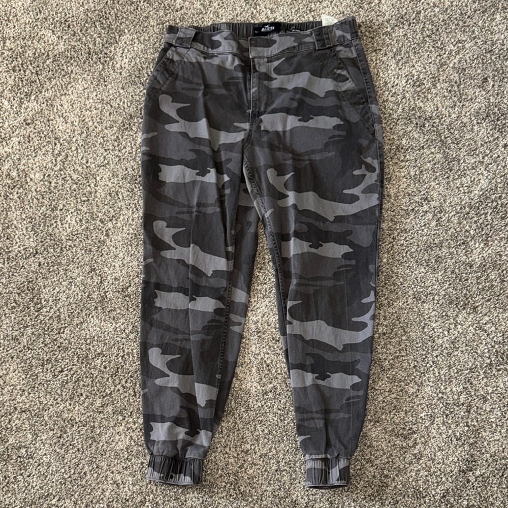 Hollister Camo Denim Joggers